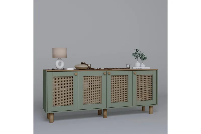 Kuniyoshi Konsollbord 180 cm - Grønn - Møbler - Bord - Avlastningsbord - Gangbord