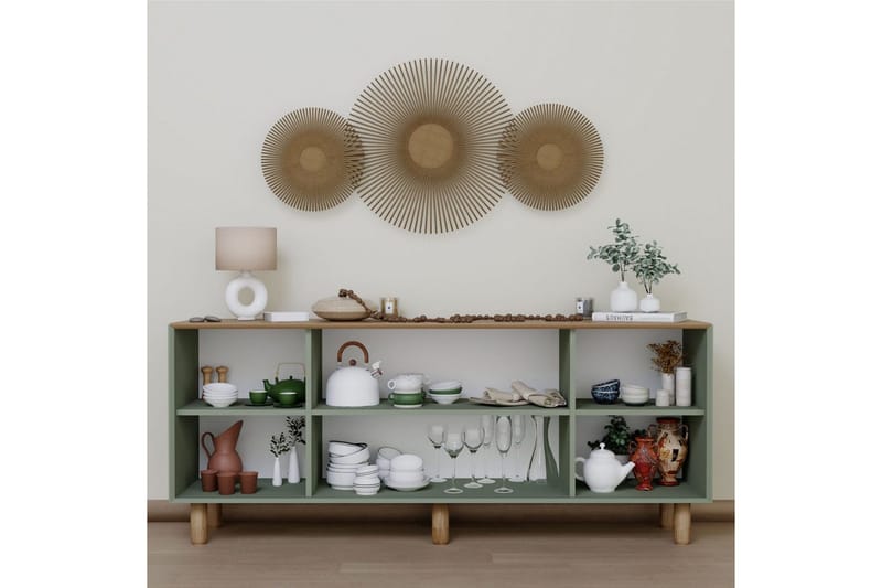 Kuniyoshi Konsollbord 180 cm - Grønn - Møbler - Bord - Avlastningsbord - Gangbord