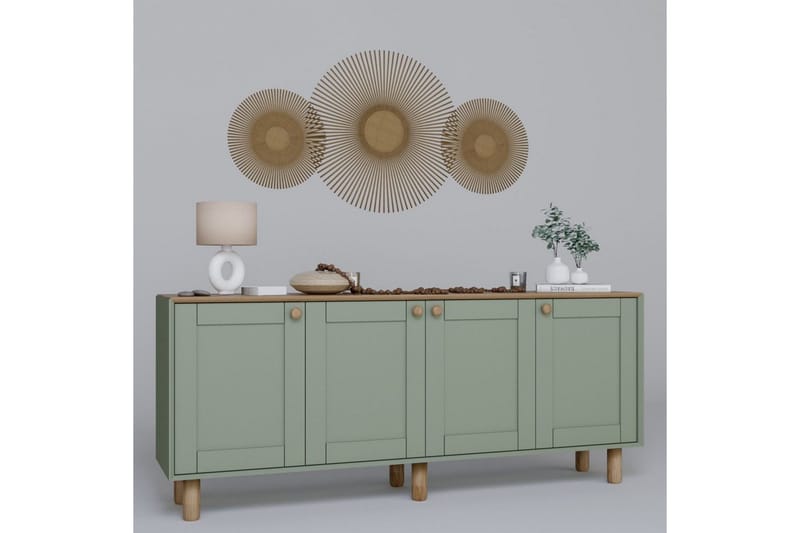 Kuniyoshi Konsollbord 180 cm - Grønn - Møbler - Bord - Avlastningsbord - Gangbord