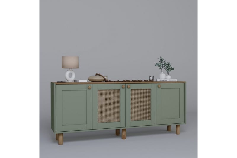 Kuniyoshi Konsollbord 180 cm - Grønn - Møbler - Bord - Avlastningsbord - Gangbord