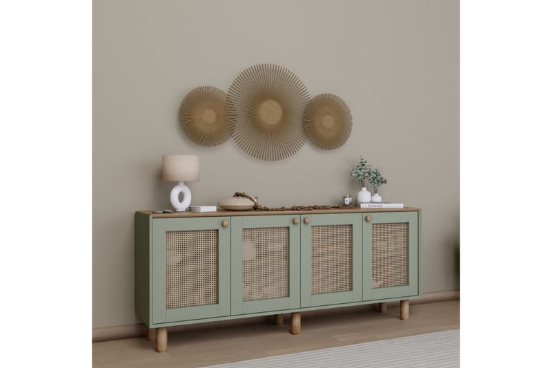 Kuniyoshi Konsollbord 180 cm - Grønn - Møbler - Bord - Avlastningsbord - Gangbord