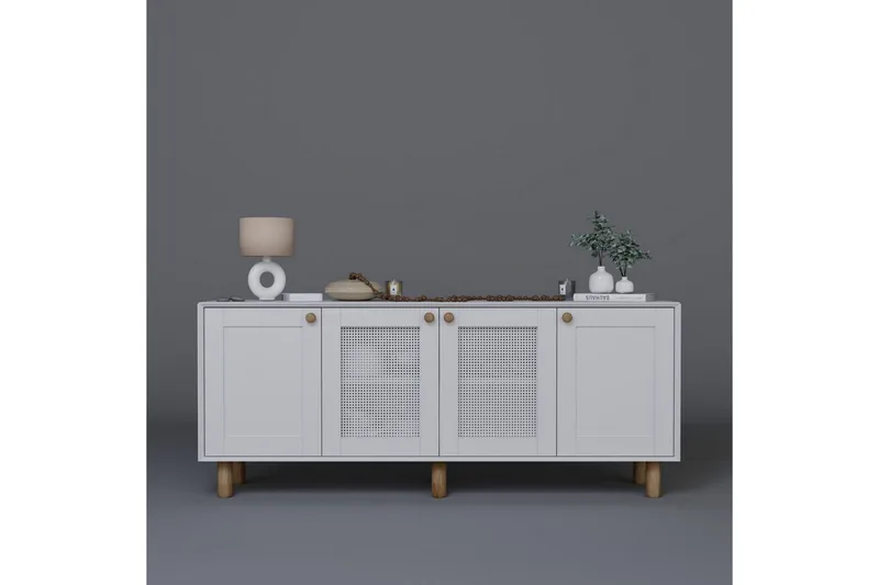 Kuniyoshi Konsollbord 180 cm - Hvit - Møbler - Bord - Avlastningsbord - Gangbord