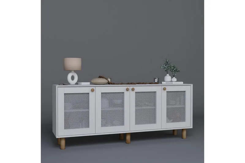 Kuniyoshi Konsollbord 180 cm - Hvit - Møbler - Bord - Avlastningsbord - Gangbord