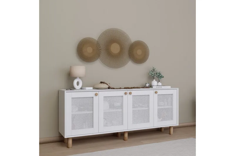 Kuniyoshi Konsollbord 180 cm - Hvit - Møbler - Bord - Avlastningsbord - Gangbord