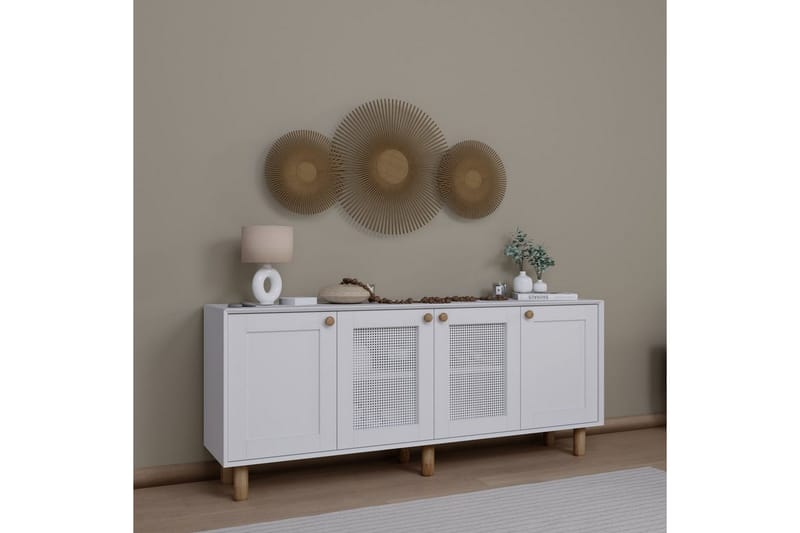 Kuniyoshi Konsollbord 180 cm - Hvit - Møbler - Bord - Avlastningsbord - Gangbord