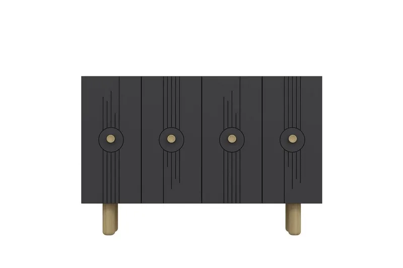 Kyrosen Konsollbord 120 cm - Antrasitt - Møbler - Bord - Avlastningsbord - Gangbord