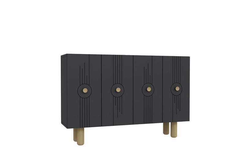 Kyrosen Konsollbord 120 cm - Antrasitt - Møbler - Bord - Avlastningsbord - Gangbord