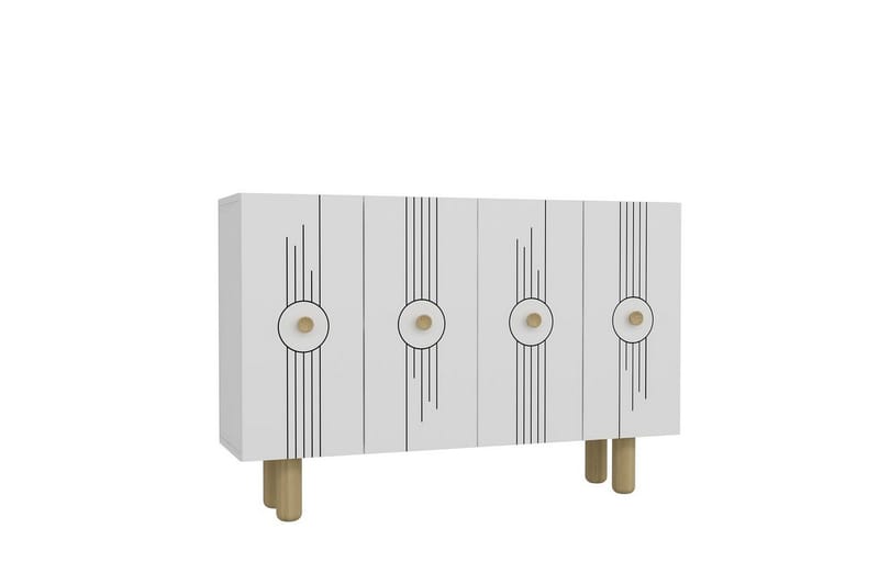 Kyrosen Konsollbord 120 cm - Hvit - Møbler - Bord - Avlastningsbord - Gangbord