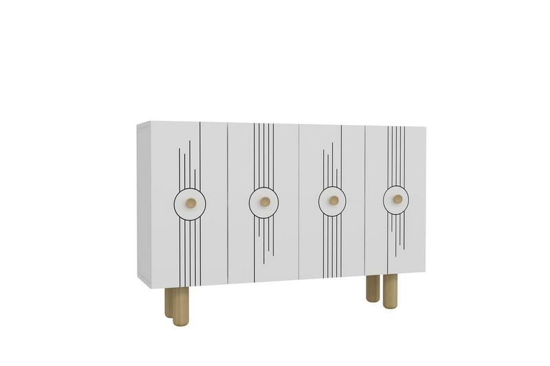 Kyrosen Konsollbord 120 cm - Hvit - Møbler - Bord - Avlastningsbord - Gangbord