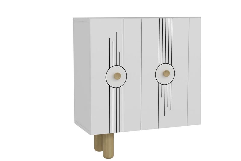 Kyrosen Konsollbord 120 cm - Hvit - Møbler - Bord - Avlastningsbord - Gangbord