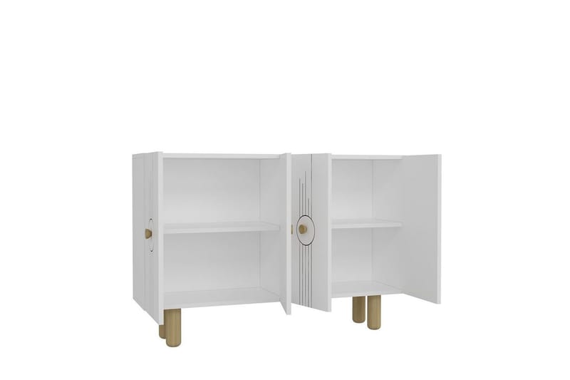 Kyrosen Konsollbord 120 cm - Hvit - Møbler - Bord - Avlastningsbord - Gangbord