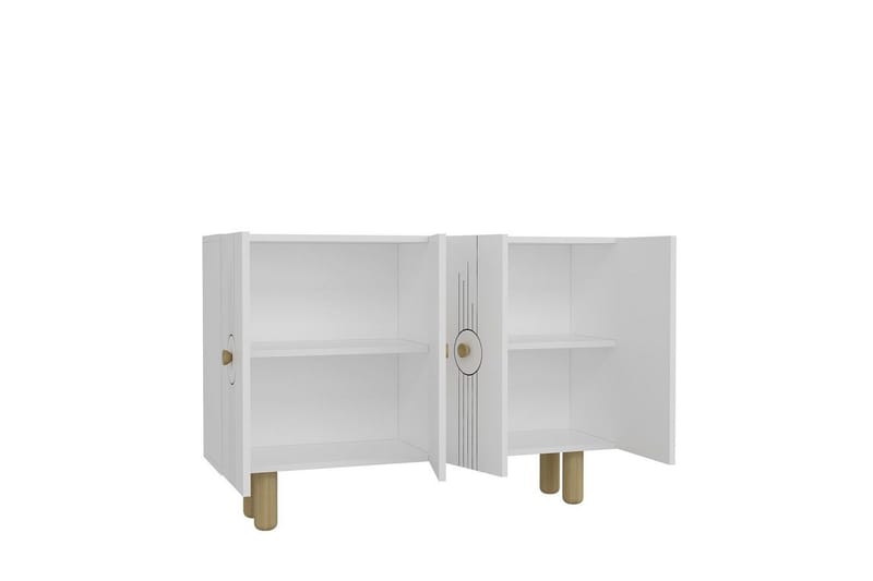 Kyrosen Konsollbord 120 cm - Hvit - Møbler - Bord - Avlastningsbord - Gangbord