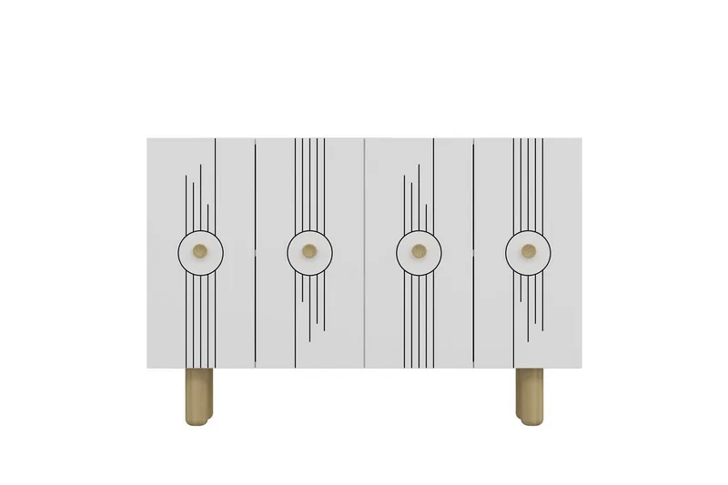 Kyrosen Konsollbord 120 cm - Hvit - Møbler - Bord - Avlastningsbord - Gangbord