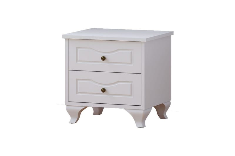 Kyvor Nattbord 45 cm - Matt Hvit - Møbler - Bord - Avlastningsbord - Sengebord & nattbord