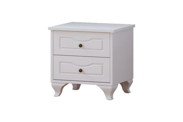 Kyvor Nattbord 45 cm - Matt Hvit - Møbler - Bord - Avlastningsbord - Sengebord & nattbord