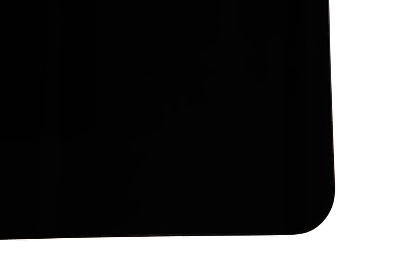 Alinda Sidebord 75 cm - Glass/Svart/Messing - Møbler - Bord - Avlastningsbord - Lampebord & sidebord