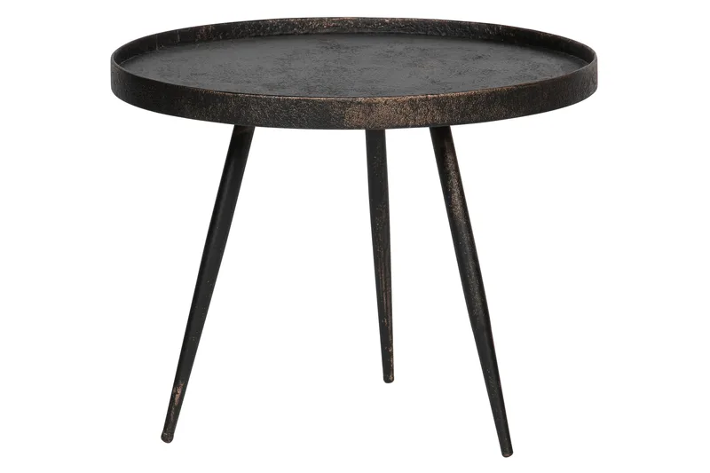 Arnould Avlastningsbord 58 cm Rund, Gull