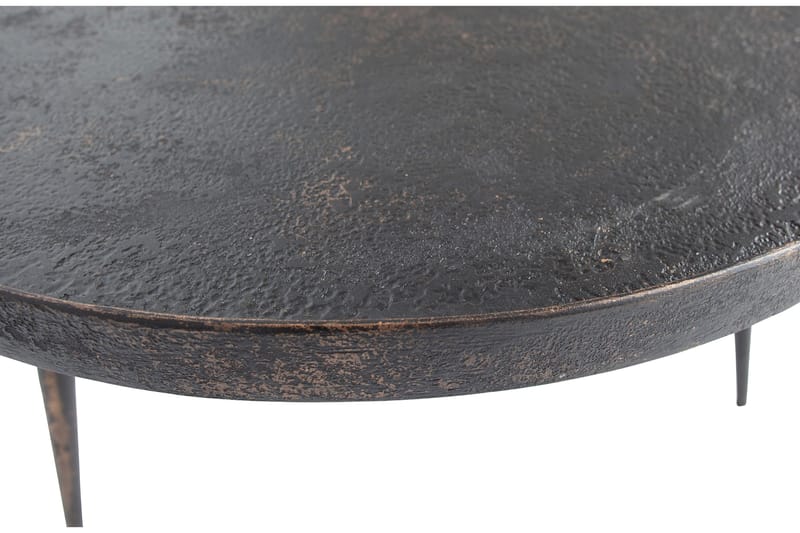 Arnould Avlastningsbord 76 cm Rund - Gull - Møbler - Bord - Avlastningsbord - Lampebord & sidebord