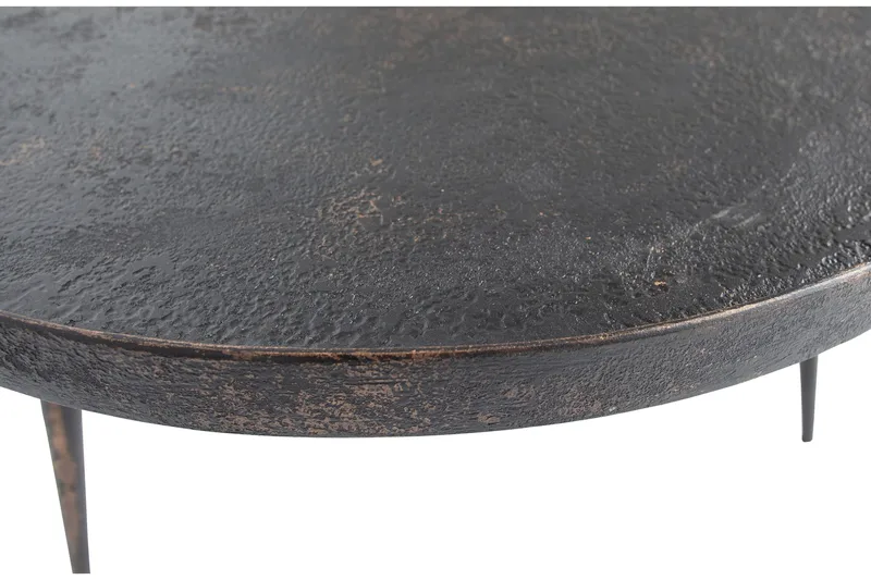 Arnould Avlastningsbord 76 cm Rund - Gull - Møbler - Bord - Avlastningsbord - Lampebord & sidebord