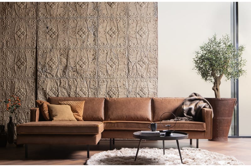 Arnould Avlastningsbord 76 cm Rund - Gull - Møbler - Bord - Avlastningsbord - Lampebord & sidebord