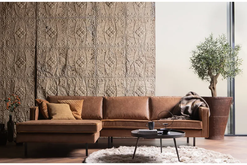 Arnould Avlastningsbord 76 cm Rund - Gull - Møbler - Bord - Avlastningsbord - Lampebord & sidebord