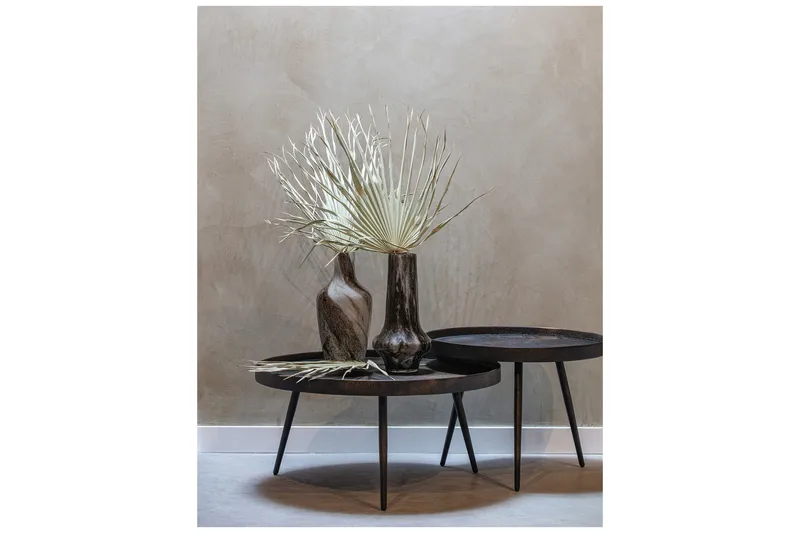 Arnould Avlastningsbord 76 cm Rund, Gull