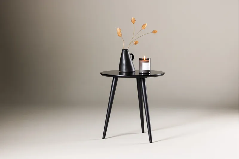 Askim Sidebord 50 cm - Svart - Møbler - Bord - Avlastningsbord - Lampebord & sidebord