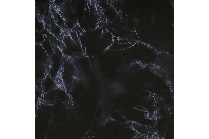 AtHena Sidebord 55 cm Marmorlook/Svart - Novogratz - Møbler - Bord - Avlastningsbord - Lampebord & sidebord