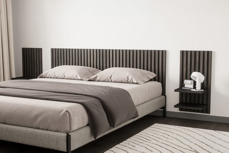 Avignon Sidebord 35x30 cm Svart - Venture Home - Lampebord & sidebord - Brettbord og småbord