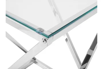 BEVERLY Avlastningsbord 40 cm - Sølv - Møbler - Bord - Avlastningsbord - Lampebord & sidebord