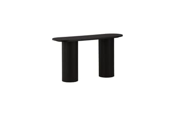 Bianca Sidebord 130x40x72 cm Oval - Sort - Møbler - Bord - Avlastningsbord - Lampebord & sidebord