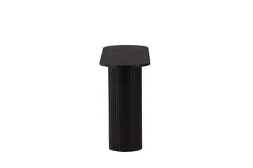 Bianca Sidebord 130x40x72 cm Oval - Sort - Møbler - Bord - Avlastningsbord - Lampebord & sidebord