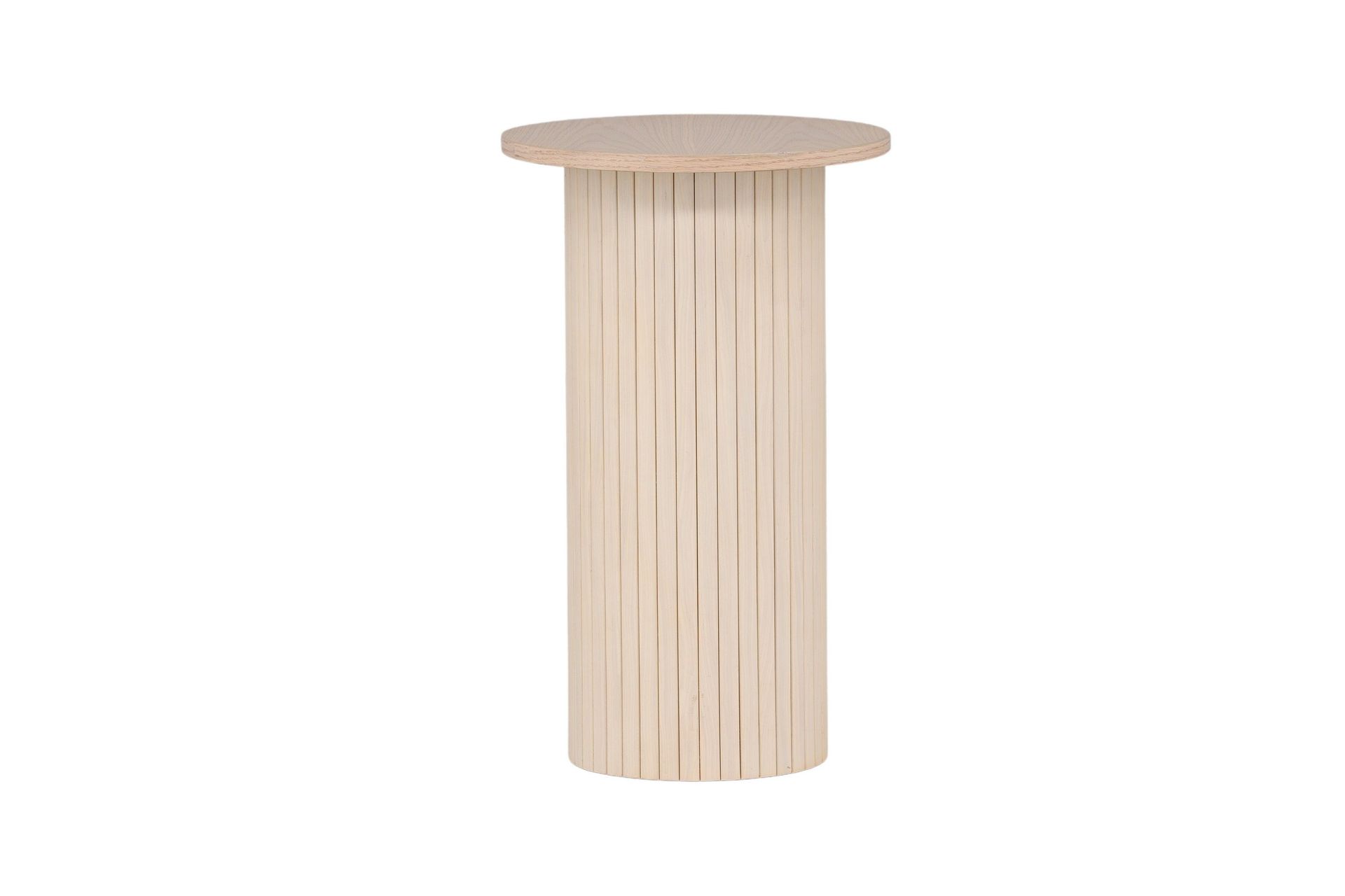 Bianca Sidebord 40x65 cm Rundt - Hvid