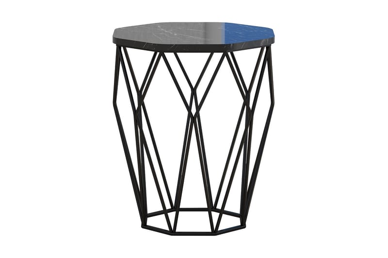 Bojana Sidebord Rundt 46 cm, Svart