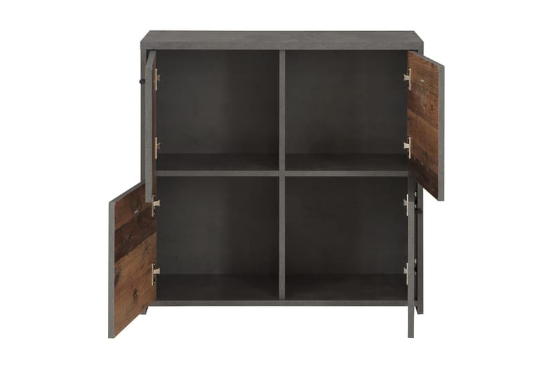 Broxton Sidebord 77 cm - Grå - Møbler - Bord - Avlastningsbord - Lampebord & sidebord