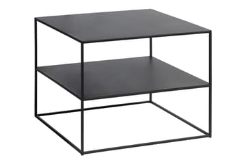 Burningham Avlastningsbord 65x65x50 cm - Svart - Møbler - Bord - Avlastningsbord - Lampebord & sidebord