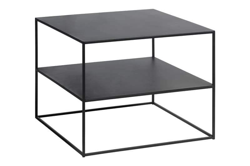 Burningham Avlastningsbord 65x65x50 cm - Svart - Møbler - Bord - Avlastningsbord - Lampebord & sidebord