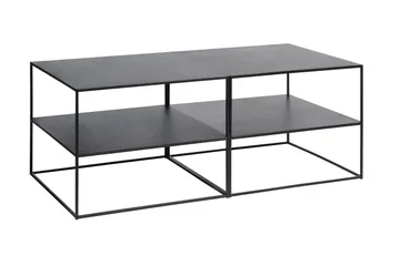 Burningham Avlastningsbord 65x65x50 cm - Svart - Møbler - Bord - Avlastningsbord - Lampebord & sidebord