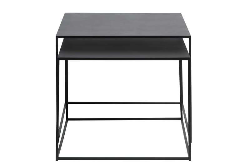 Burningham Sidebord 2 st - Svart - Møbler - Bord - Avlastningsbord - Lampebord & sidebord