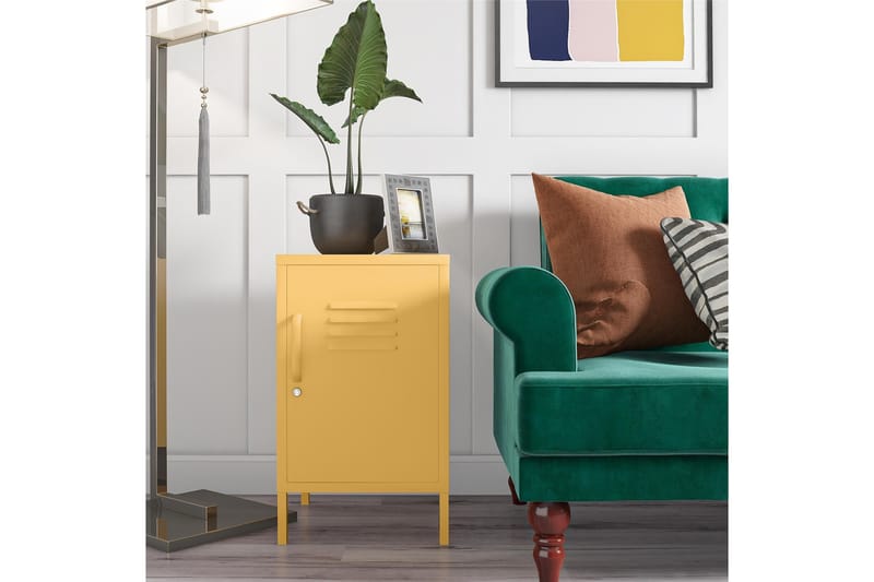 CacHe Sidebord 38 cm Gul - Novogratz - Møbler - Bord - Avlastningsbord - Lampebord & sidebord