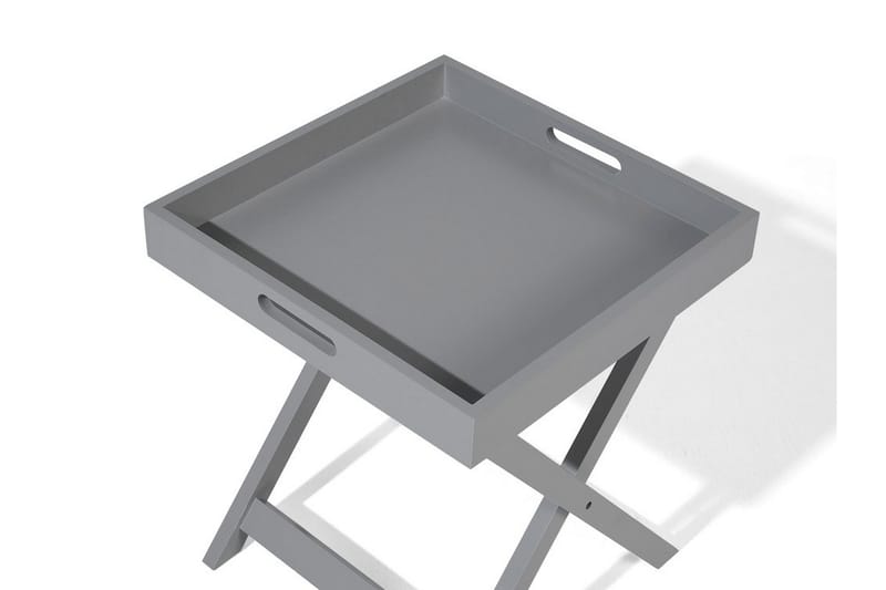 Chester Sidebord 40 cm - Grå - Møbler - Bord - Avlastningsbord - Lampebord & sidebord