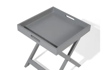 Chester Sidebord 40 cm - Grå - Møbler - Bord - Avlastningsbord - Lampebord & sidebord