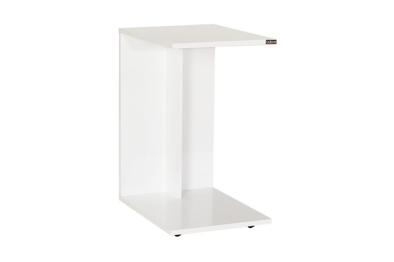 Coffee Table Hvit høyglans - Lampebord & sidebord - Brettbord og småbord