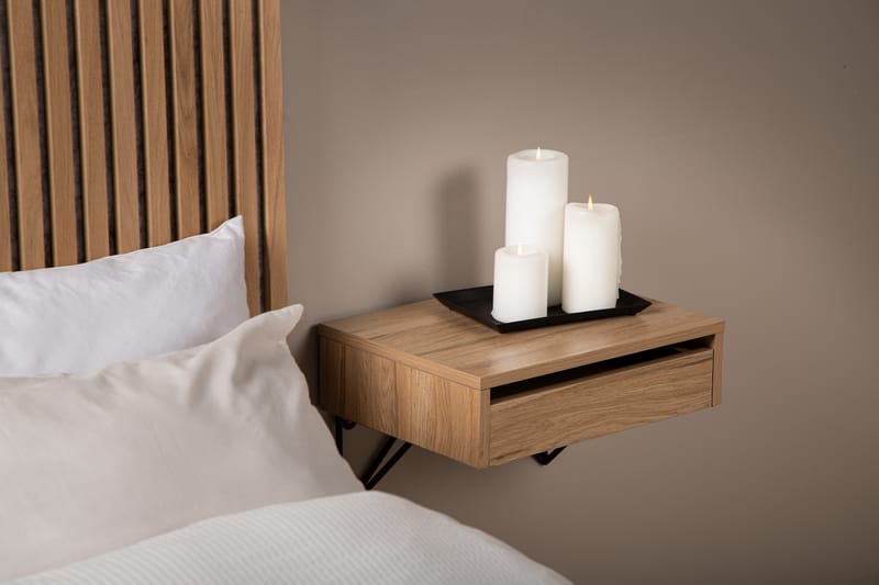 Depay Sidebord 41 cm - Eik - Møbler - Bord - Avlastningsbord - Lampebord & sidebord