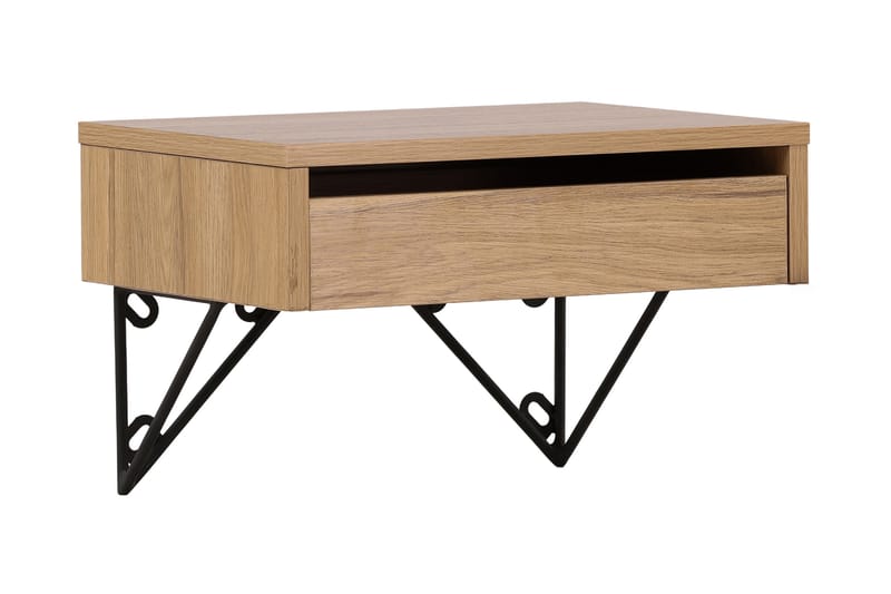 Depay Sidebord 41 cm - Eik - Møbler - Bord - Avlastningsbord - Lampebord & sidebord