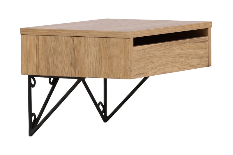 Depay Sidebord 41 cm - Eik - Møbler - Bord - Avlastningsbord - Lampebord & sidebord