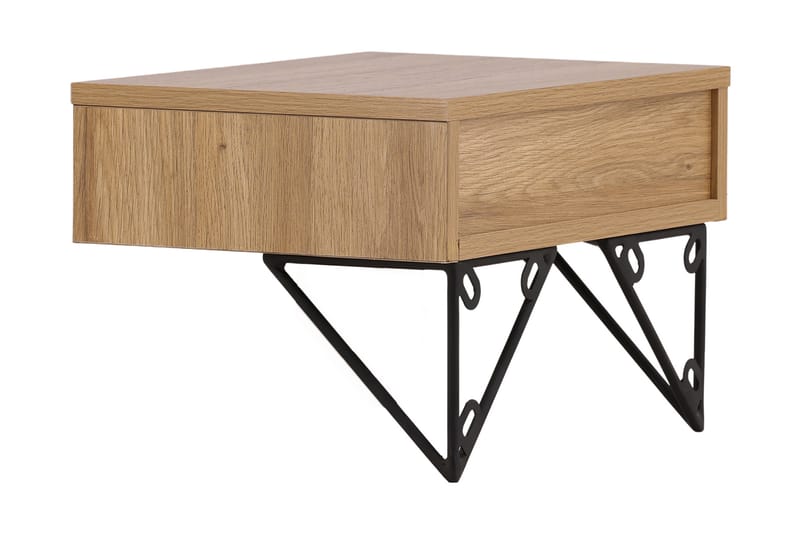 Depay Sidebord 41 cm - Eik - Møbler - Bord - Avlastningsbord - Lampebord & sidebord