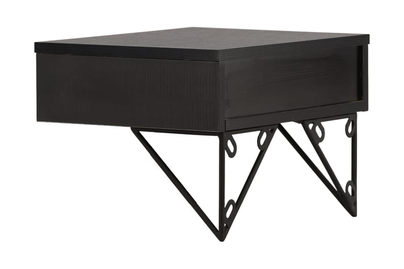 Depay Sidebord 41 cm - Svart - Møbler - Bord - Avlastningsbord - Lampebord & sidebord