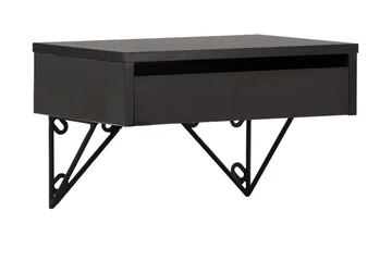 Depay Sidebord 41 cm - Svart - Møbler - Bord - Avlastningsbord - Lampebord & sidebord