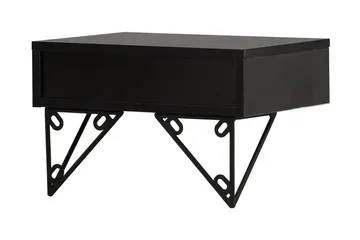 Depay Sidebord 41 cm - Svart - Møbler - Bord - Avlastningsbord - Lampebord & sidebord